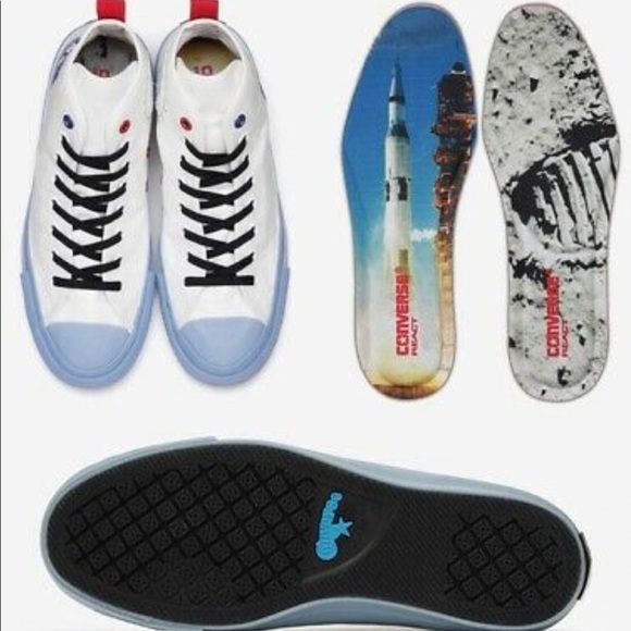 New Converse All-Star 100 Spacesuits Hi NASA Chuck Taylor - Picture 11 of 13